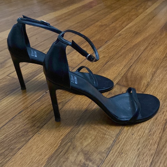 Stuart Weitzman Black Nudistsong Heels